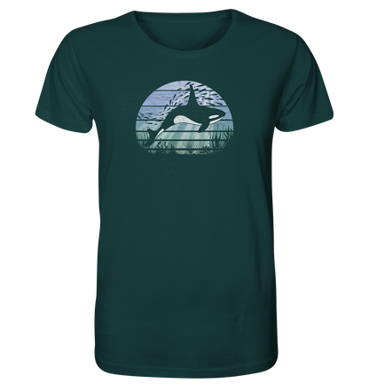 Retro Tiefsee Schwertwal Orca - Organic Shirt