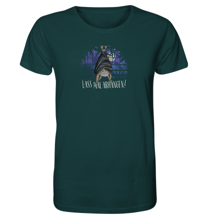 Lass mal abhängen Fledermaus - Organic Shirt