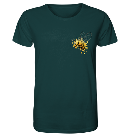 Lässige kleine Honig-Biene - Organic Shirt