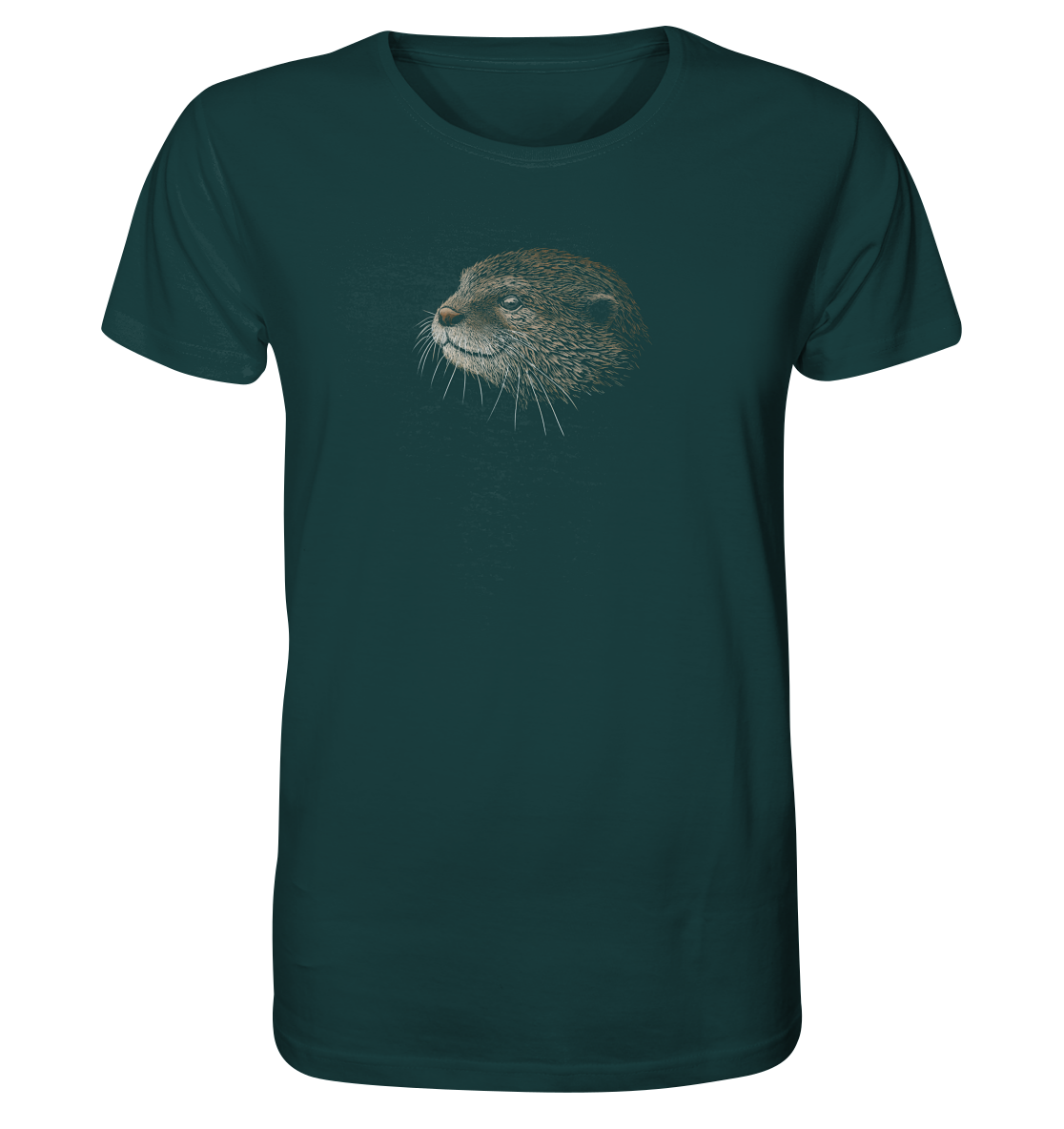 Otter Bleistift Zeichnung KritzelKunst - Organic Shirt