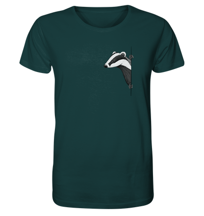 Lässiger Dachs Meister Grimbart - Organic Shirt