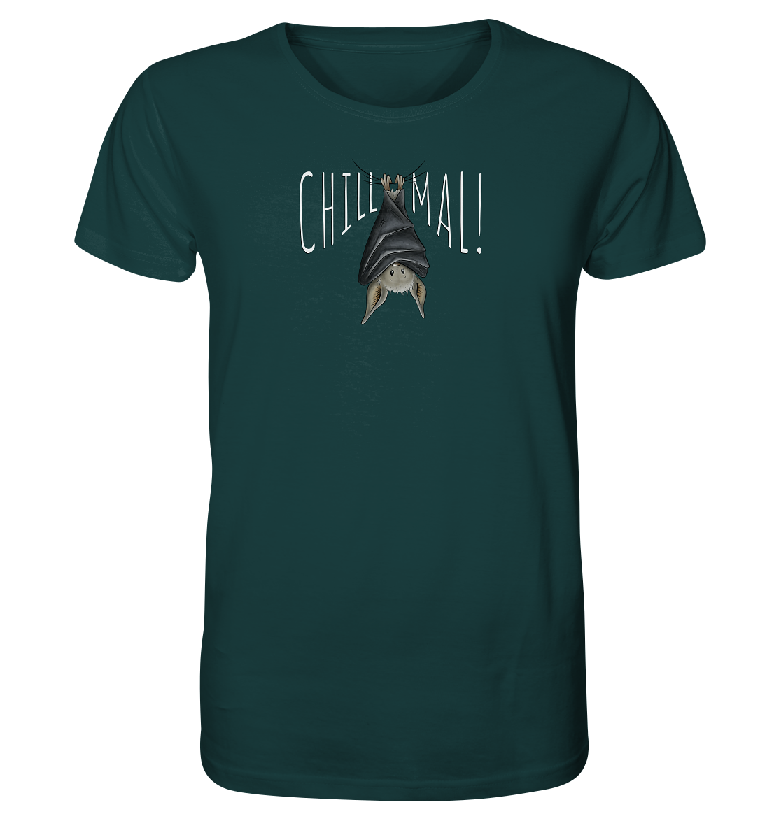 Chill Mal gemütliche Fledermaus - Organic Shirt