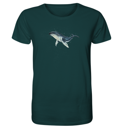 Tiefsee Ozean-Riese Buckelwal - Organic Shirt