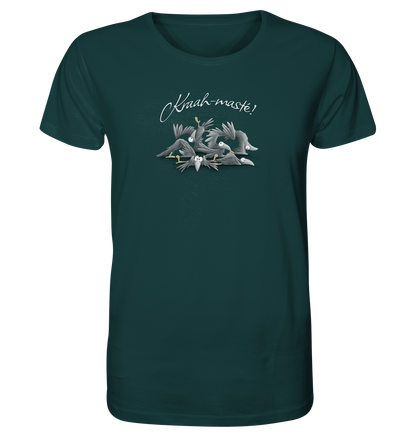 Kraah-masté! Yoga Raben Krähen - Organic Shirt