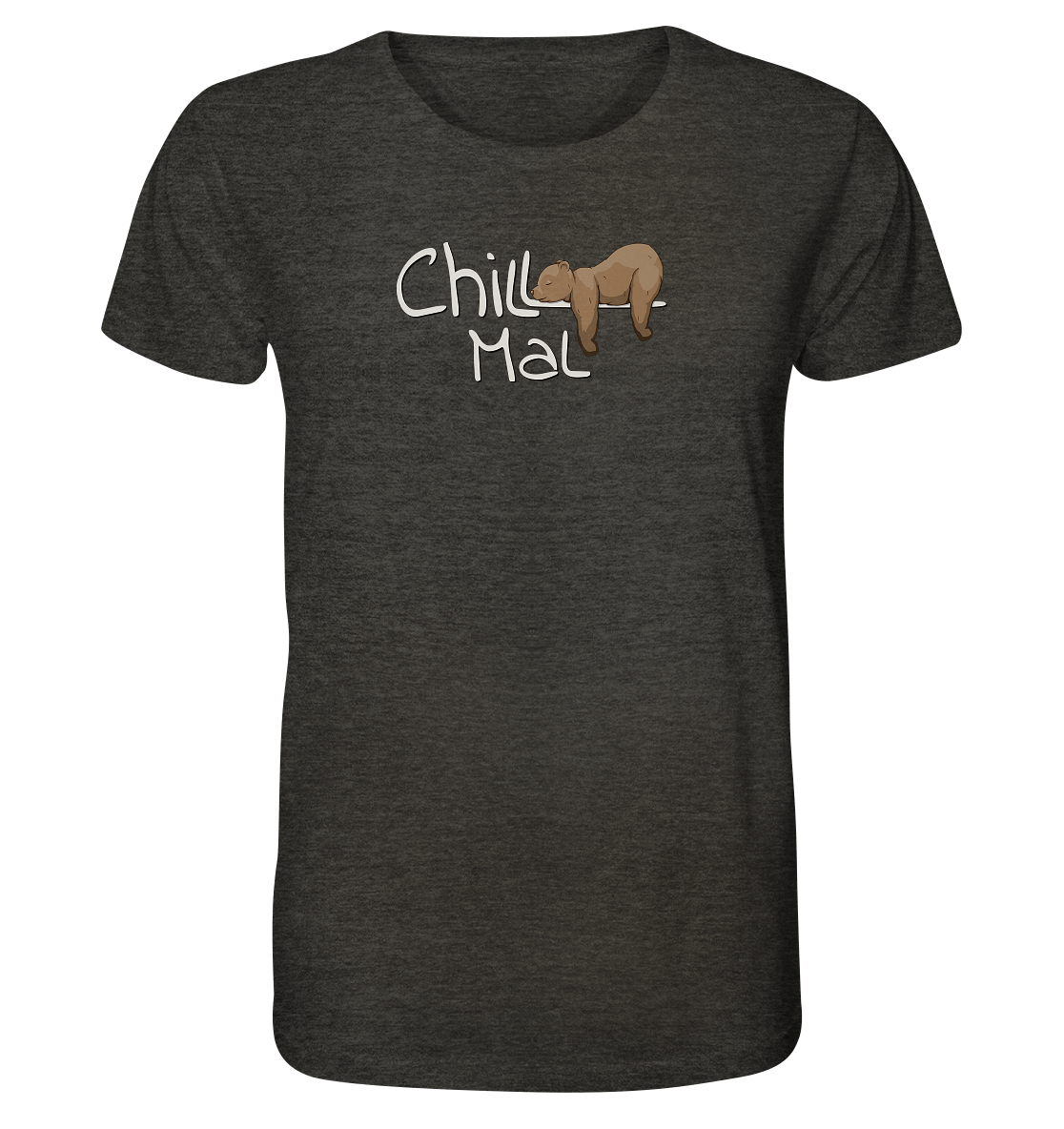 Chill Mal schläfriger Braunbär - Organic Shirt