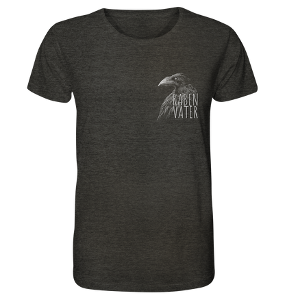Rabenvater schwarzer Rabe Krähe - Organic Shirt