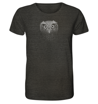 Eule Kritzelkunst Illustration - Organic Shirt