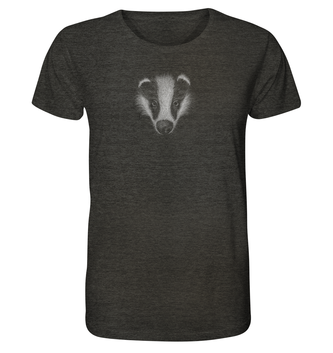 Kritzel-Kunst Dachs Illustration - Organic Shirt