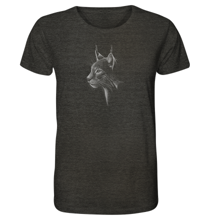 Luchs Kritzelkunst Wildkatze Illustration - Organic Shirt