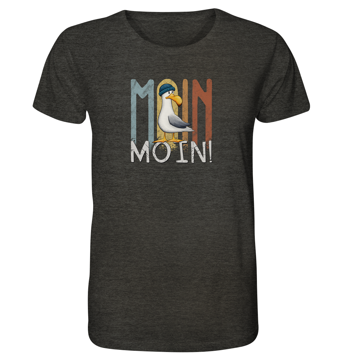 Moin Moin norddeutsche Möwe - Organic Shirt