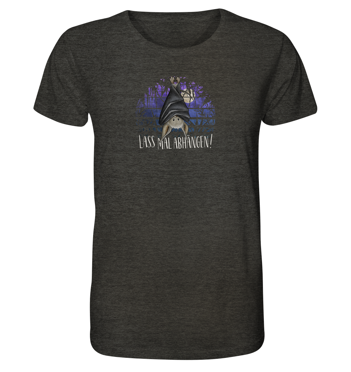 Lass mal abhängen Fledermaus - Organic Shirt