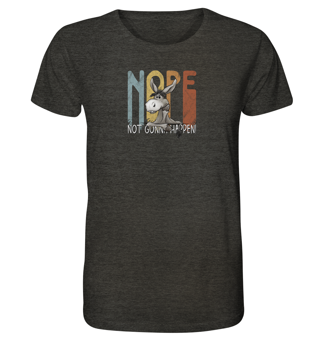 Nope | bockiger Esel - Organic Shirt