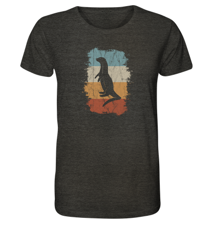 Retro Otter Fischotter Silhouette - Organic Shirt