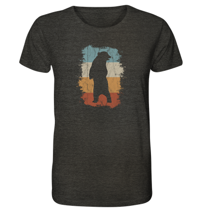 Retro Bären-Silhouette - Organic Shirt