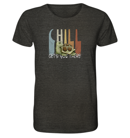 Gechillt gemütliche Schildkröte - Organic Shirt
