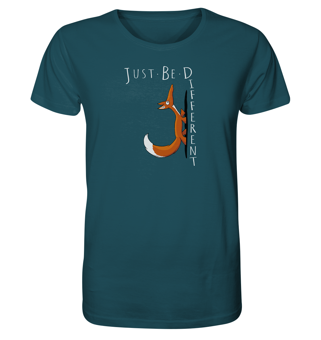 Just Be Different | Sei Anders, kleiner Fuchs - Organic Shirt