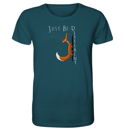 Just Be Different | Sei Anders, kleiner Fuchs - Organic Shirt