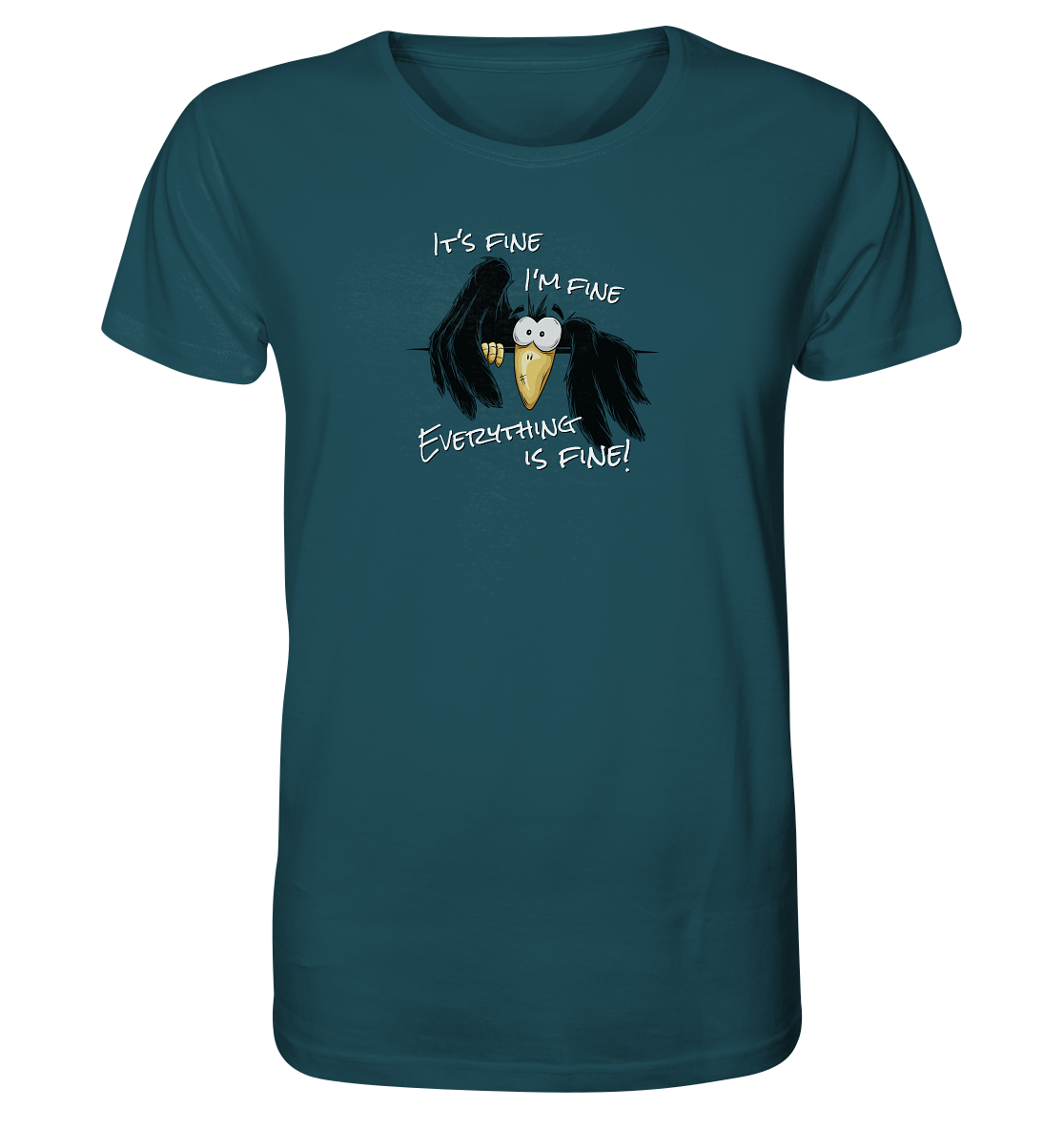 I’m Fine Rabe | Alles Gut Krähe - Organic Shirt