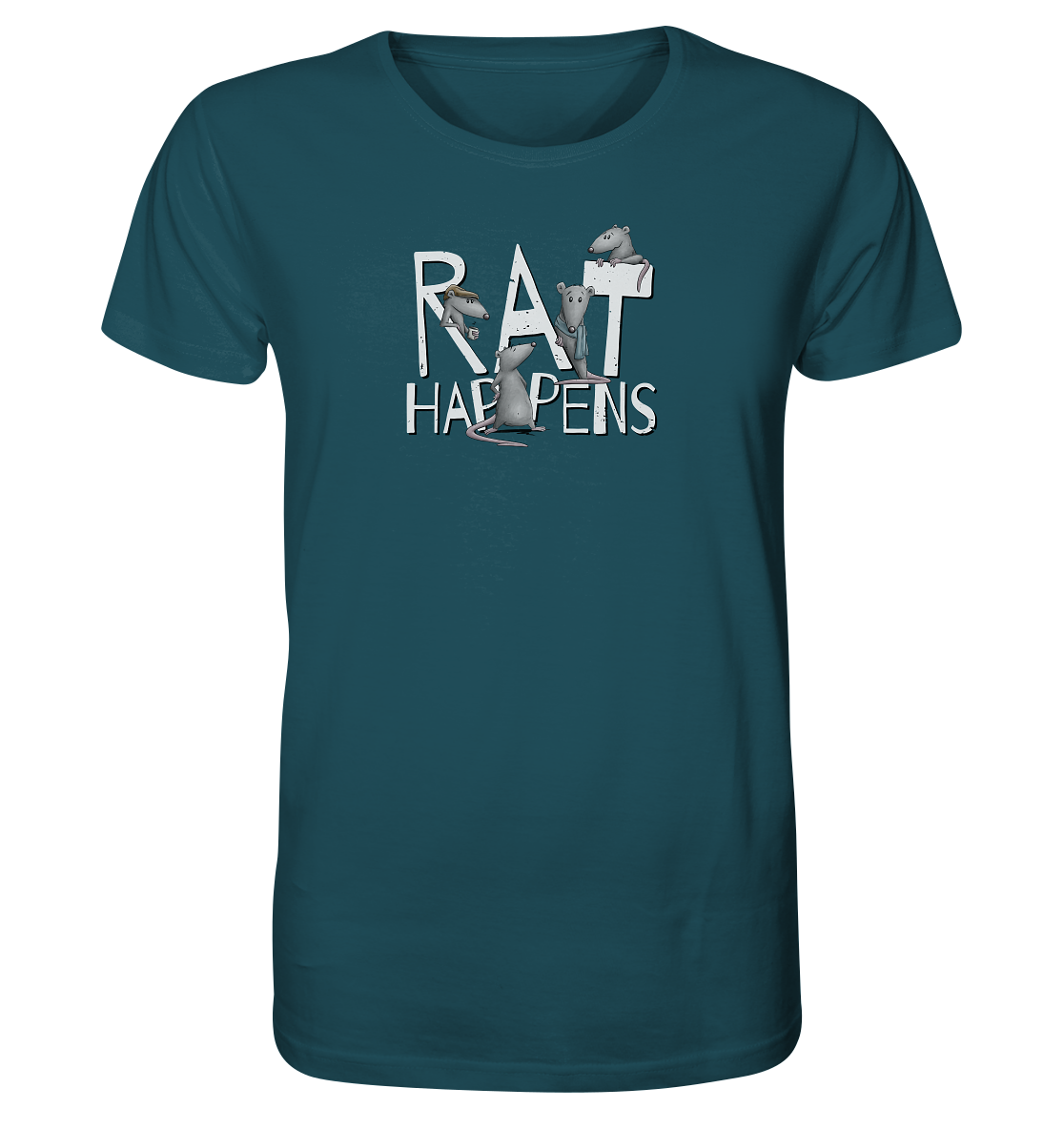 Rat Happens Ratten - Organic Shirt