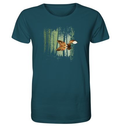 Fuchs im Zwielicht-Wald - Organic Shirt