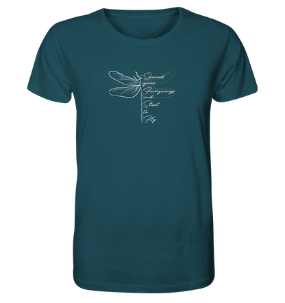 Breite die Flügel aus und flieg los | Libelle - Organic Shirt