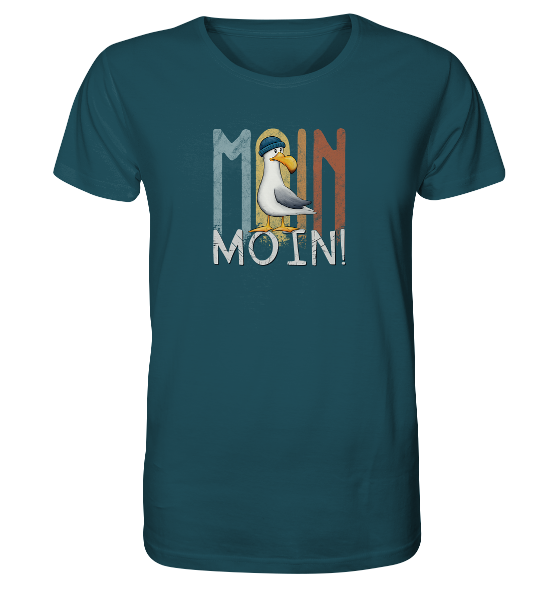 Moin Moin norddeutsche Möwe - Organic Shirt