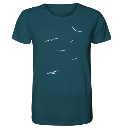 Vogelschwarm – Traum vom Fliegen - Organic Shirt