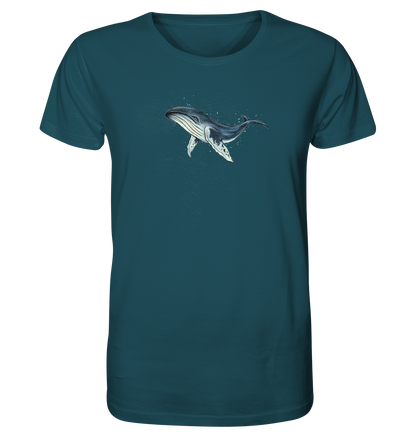 Tiefsee Ozean-Riese Buckelwal - Organic Shirt