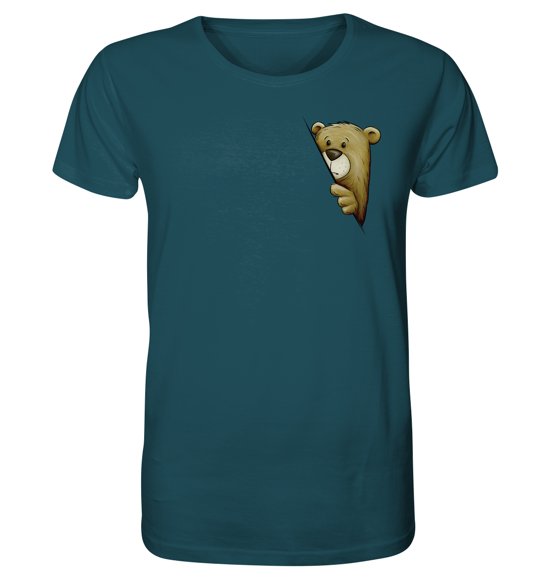Funky Bär Illustration - Organic Shirt