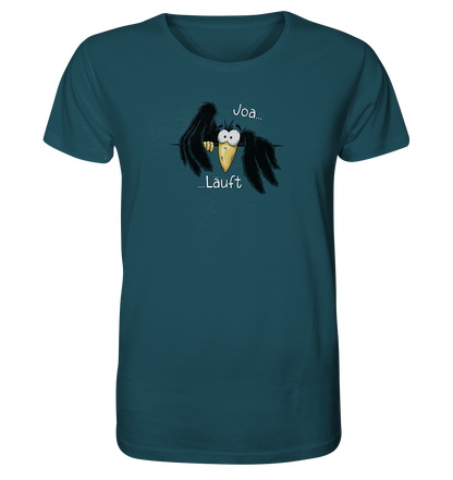 Joa Läuft Krähe gechillter Rabe - Organic Shirt