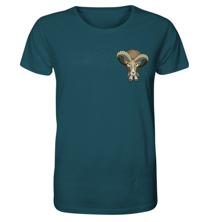 Bockiges Mufflon Widder Schafbock - Organic Shirt
