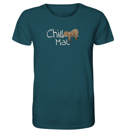 Chill Mal schläfriger Braunbär - Organic Shirt