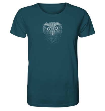 Eule Kritzelkunst Illustration - Organic Shirt