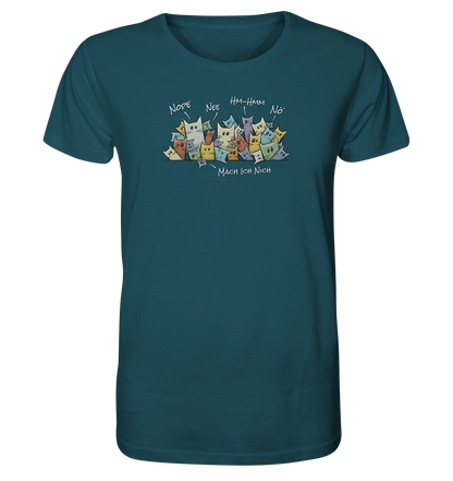 Nope, Nee, Nö Katzen - Organic Shirt