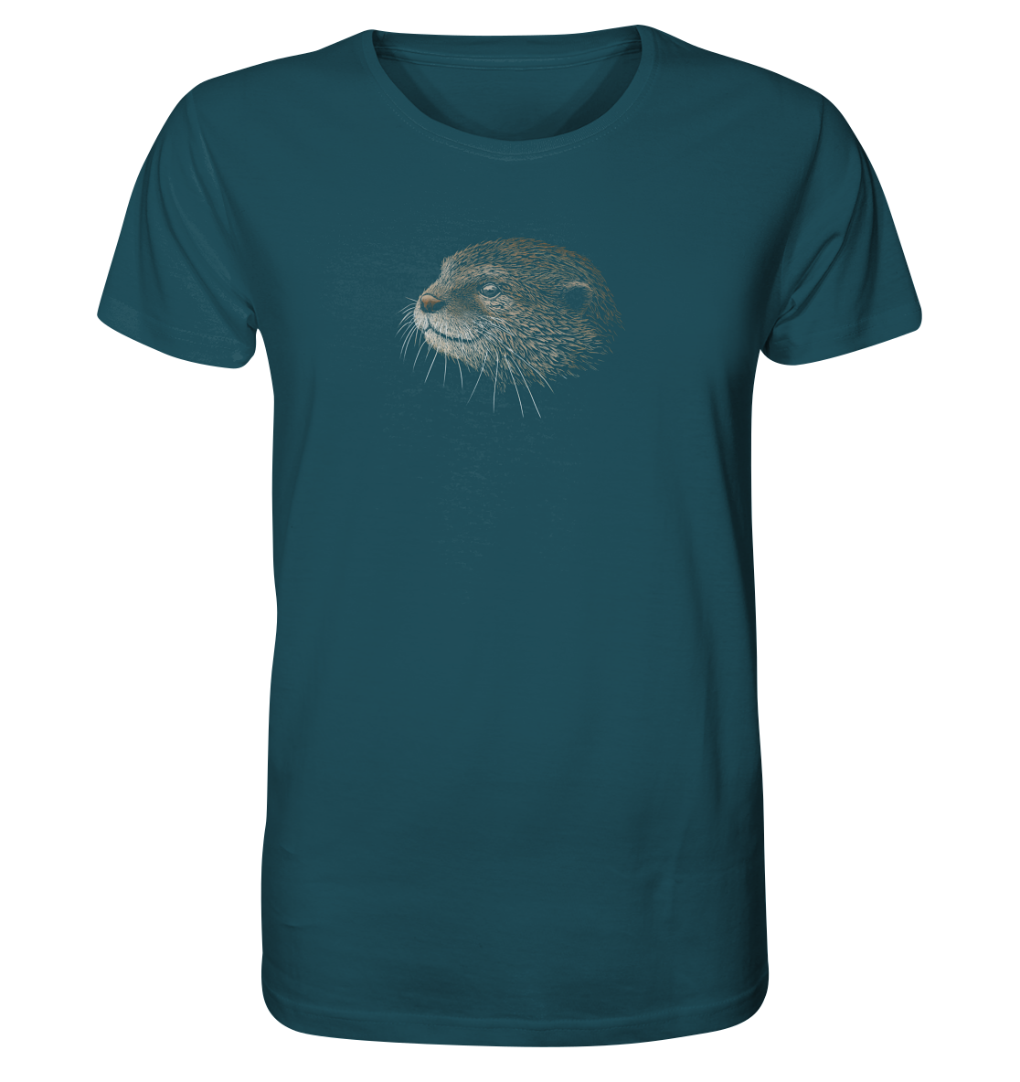 Otter Bleistift Zeichnung KritzelKunst - Organic Shirt