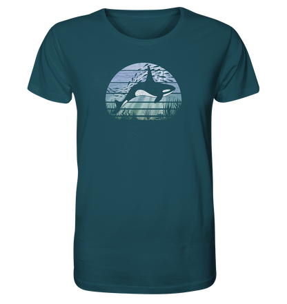 Retro Tiefsee Schwertwal Orca - Organic Shirt