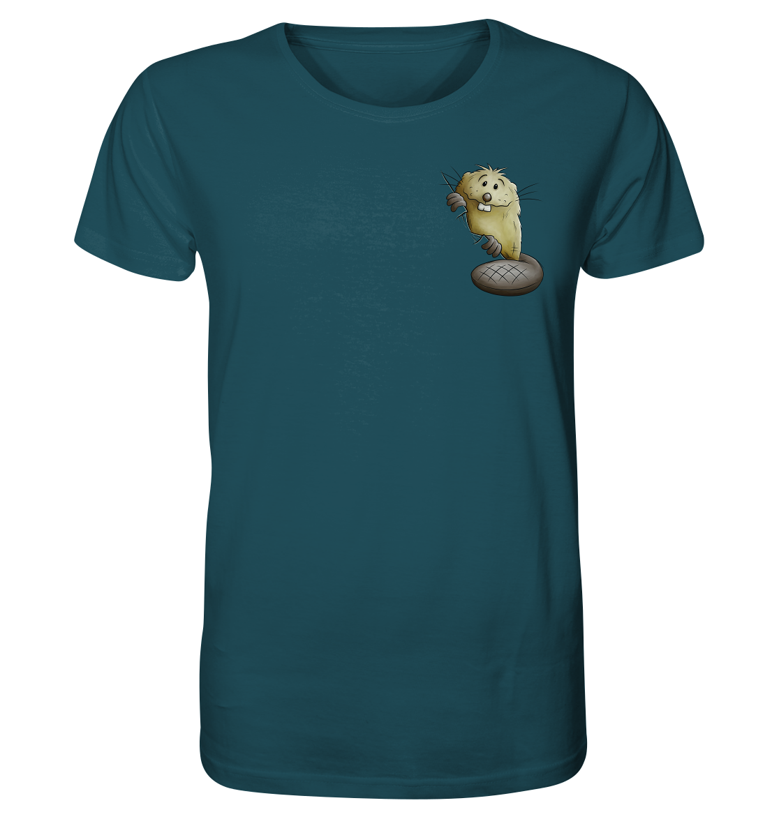 Lustiger frecher Biber - Organic Shirt