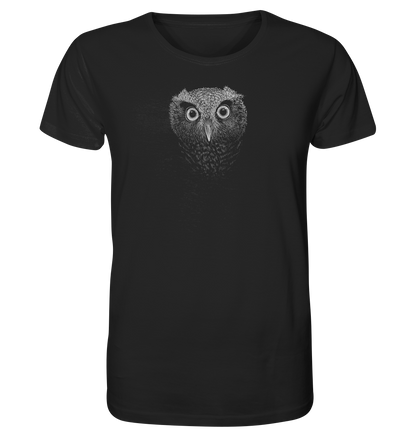 Eule Kritzelkunst Illustration - Organic Shirt