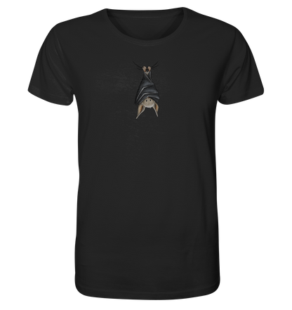 Lustig chillende Fledermaus - Organic Shirt