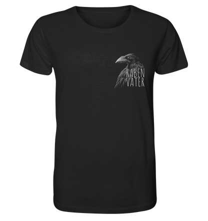 Rabenvater schwarzer Rabe Krähe - Organic Shirt