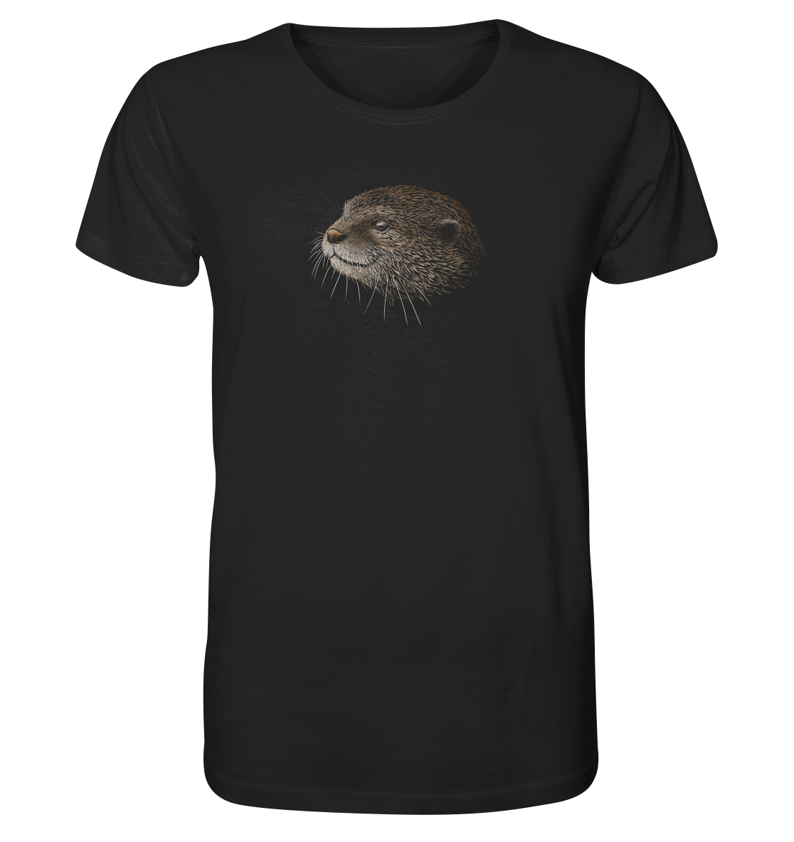 Otter Bleistift Zeichnung KritzelKunst - Organic Shirt