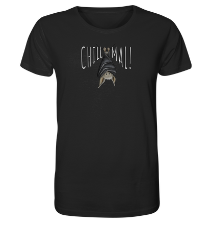 Chill Mal gemütliche Fledermaus - Organic Shirt