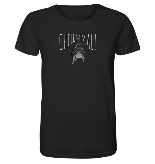 Chill Mal gemütliche Fledermaus - Organic Shirt
