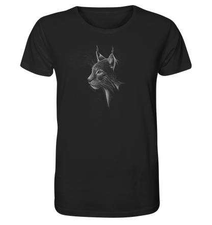 Luchs Kritzelkunst Wildkatze Illustration - Organic Shirt