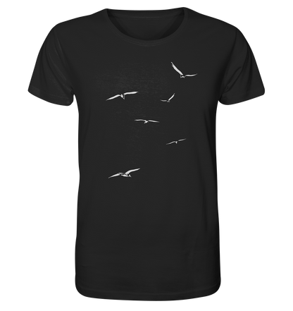 Vogelschwarm – Traum vom Fliegen - Organic Shirt