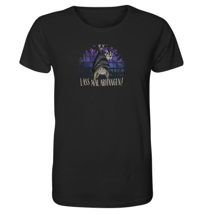 Lass mal abhängen Fledermaus - Organic Shirt