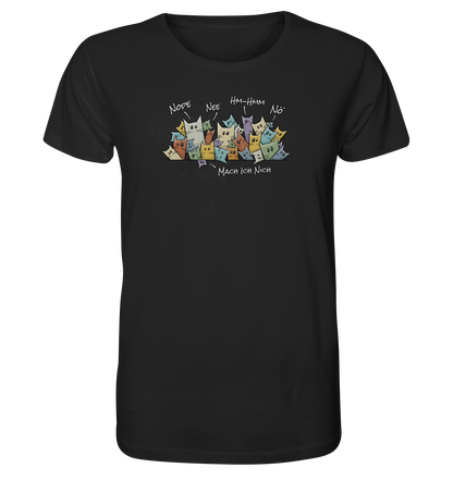 Nope, Nee, Nö Katzen - Organic Shirt
