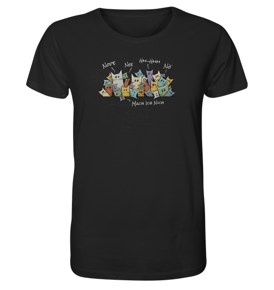 Nope, Nee, Nö Katzen - Organic Shirt