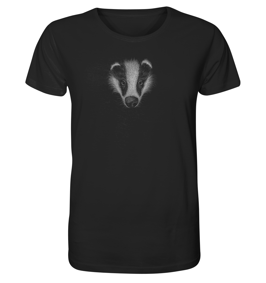 Kritzel-Kunst Dachs Illustration - Organic Shirt