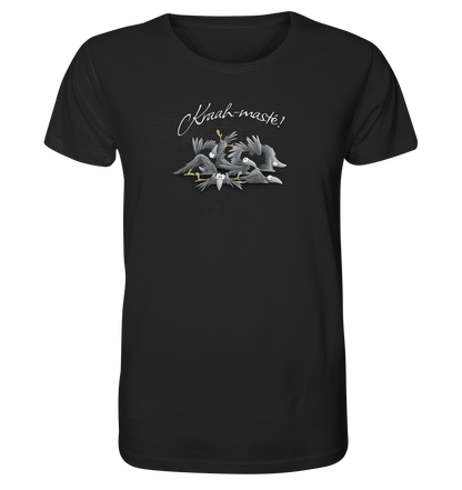 Kraah-masté! Yoga Raben Krähen - Organic Shirt